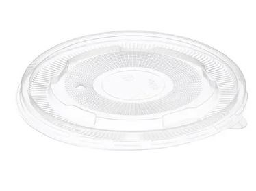 PP Flat Lid fit Paper Bowl 750-1050ml Dia142mm  (12xPkt50=Ctn600)